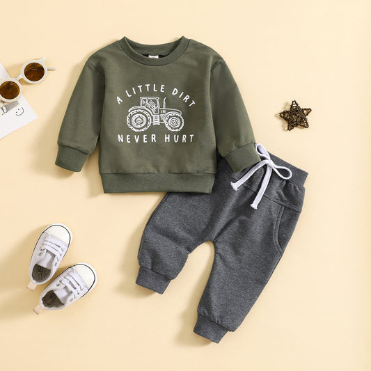 Autumn Korean-style Childrens Outfit Set