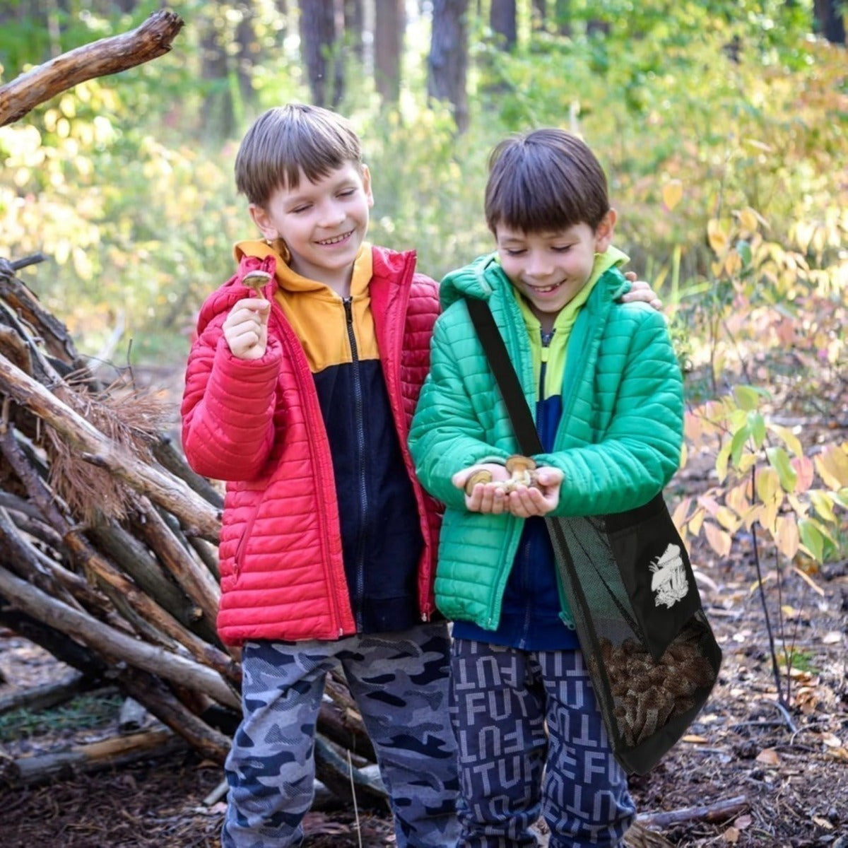 Mushroom Bags, Practical Mushroom-Gathering Bag, Sturdy Harvest Bag For The Forest And Fall—Storage Accessories Set
