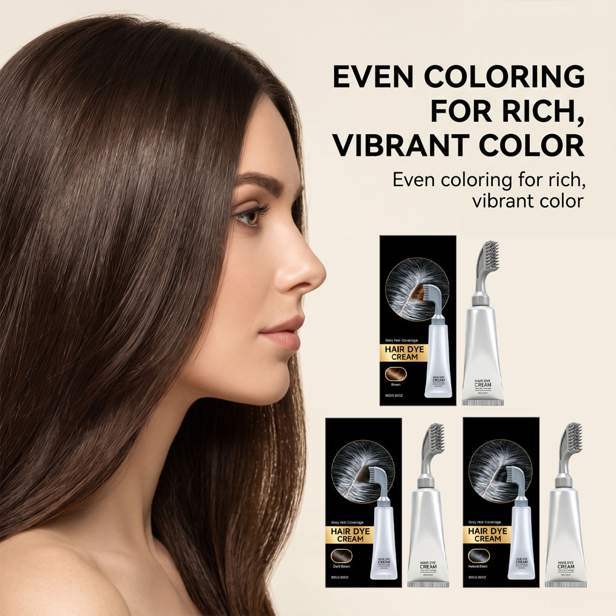 Hair Styling Cream Comb Series