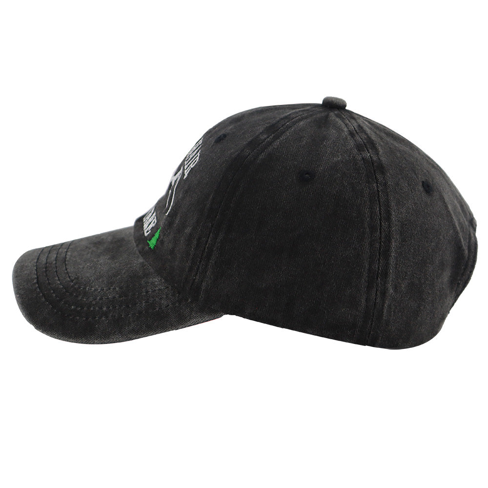 2pcs Camper Accessories Hiking Hair Hats Mountain Trees For Women Men, Adjustable Embroidered Wash Cotton Baseball Cap