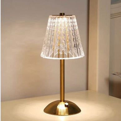 Retro Bedside Table Lamp USB-charging Touch-sensitive Ambient Light