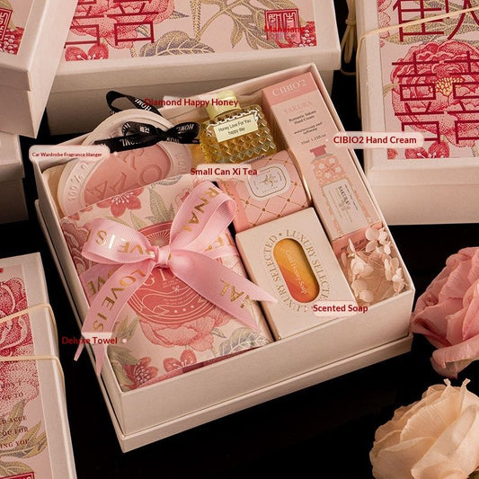 Handmade Gift Girl Bridesmaid, Niche High-end Wedding Gift Box