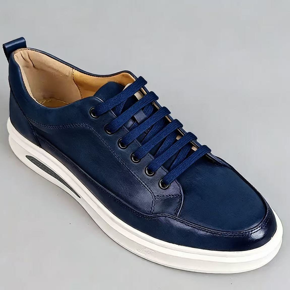 New Korean-style Versatile Mens Shoes Sports Leather Shoes