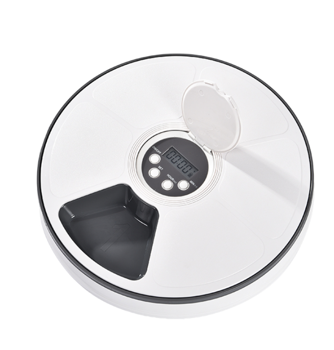 Six-hole Intelligent Feeder Automatic Feeding Tray For Fixed And Quantitative Tableware