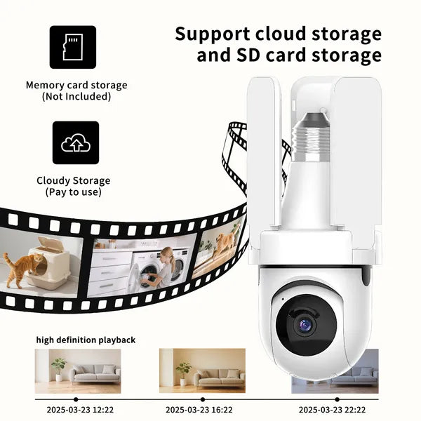 Multi Functional Three Leaf Fan Light Camera, High-definition Monitoring&soft Air Supply, Cross-border Smart Home Hot Item