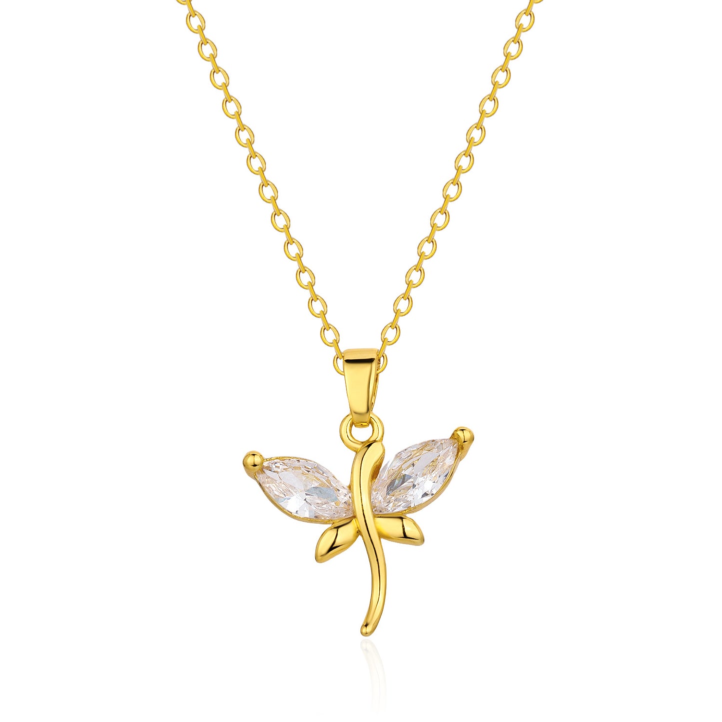 Zircon Niche Design Japanese-Korean Style Fashionable Minimalist Necklace