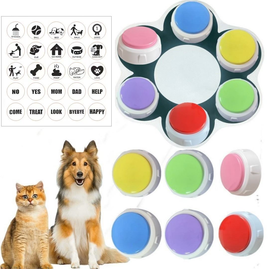 Home-use Rechargeable Pet Toy Button Trainer