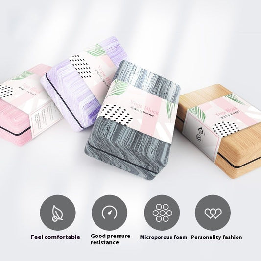 Yoga Block EVA Genuine Goods High Density Two-tone