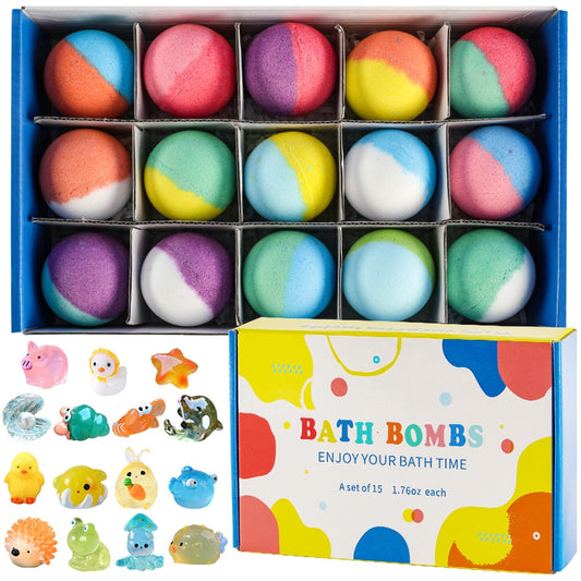 50g X 15 Bath Salt Balls Doll Bath Set