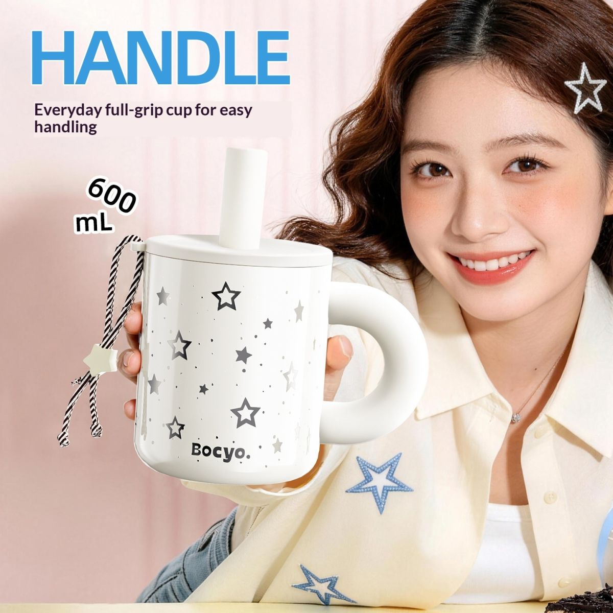 Stainless Steel Coffee And Tea Straw Cup