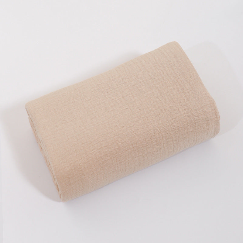 Newborn Bath Towel Solid Color Pure Cotton Gauze