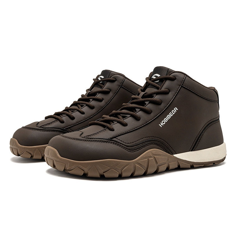 Outdoor Wide-toe Shoes Skin-friendly Soft-soled Mid-height Boots