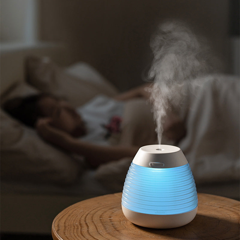 Bedroom Desk Spray Moisturizing Humidifier With Night Light
