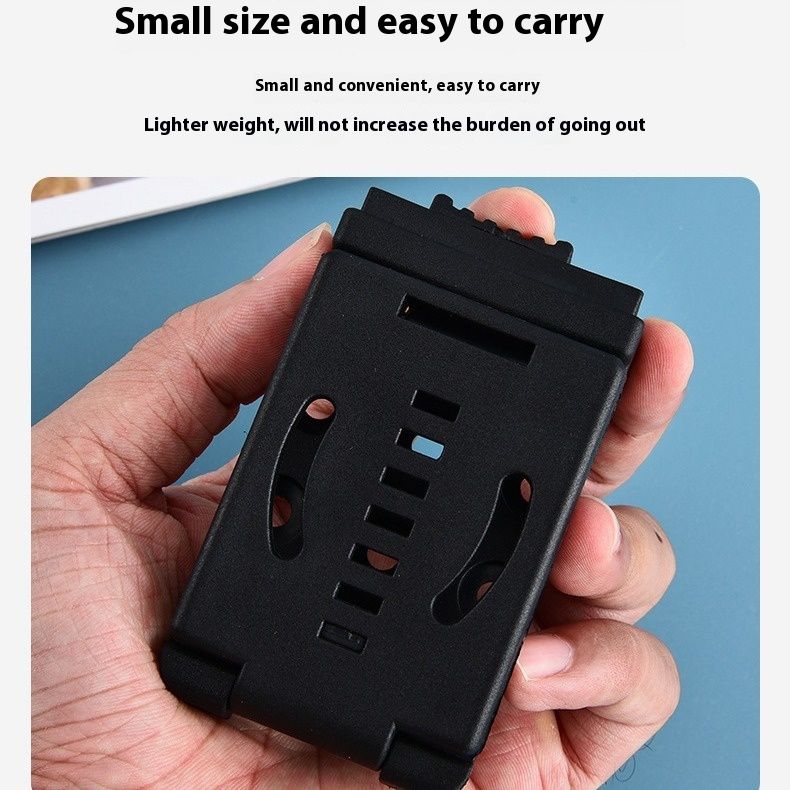 Outdoor Automatic Model Back Splint Waist Belt Clip Cutter Accessories Tactical Knife Cover