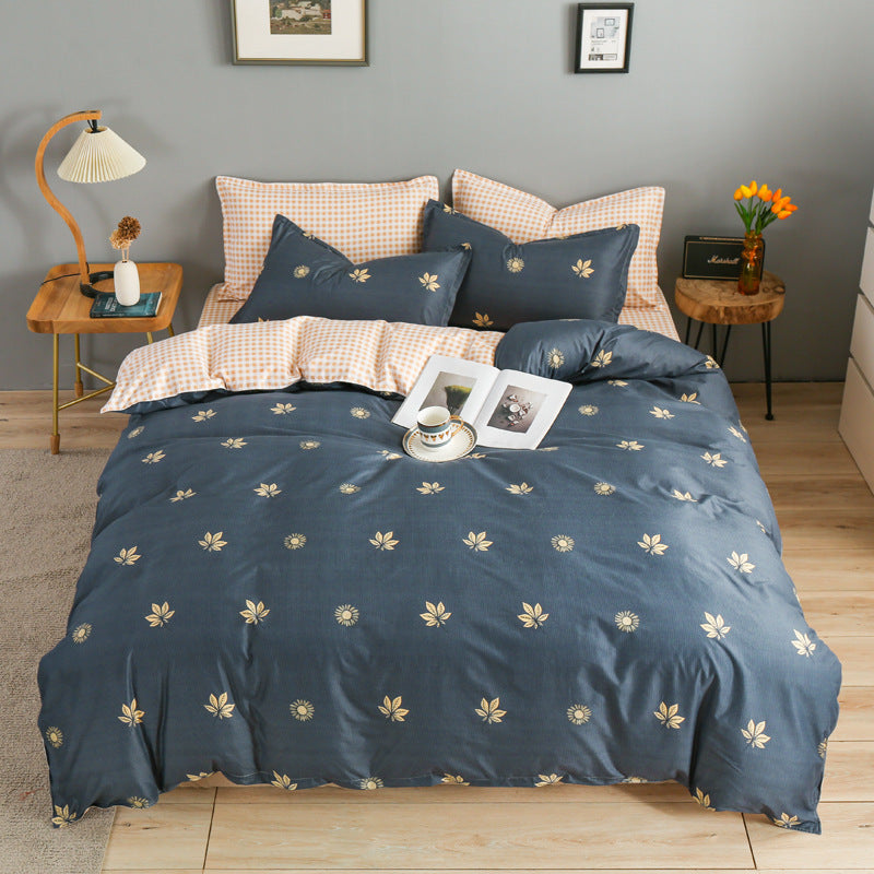 New Active Aloe Cotton Bed Four-piece Set