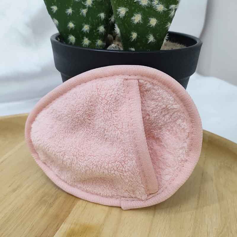 Coral Fleece Waterdrop-Shaped Skin-Friendly Puff Beauty Towel