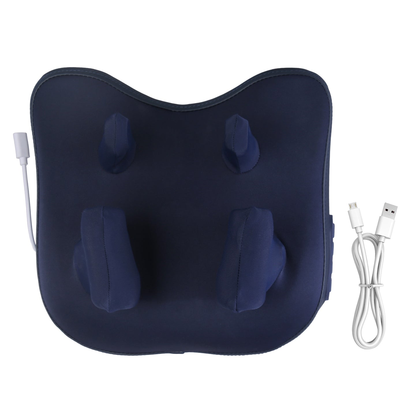 1 Set Cordless Neck Shoulder Massager With Soothing Heating 3 Intensity Levels 2 Heating Levels Electric 4D Shiatsu Deep Kneading Pillow For Back Traps Gifts For Family  Home Car