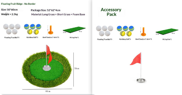 Golf Mini Water Green Outdoor Putting Practice Golf