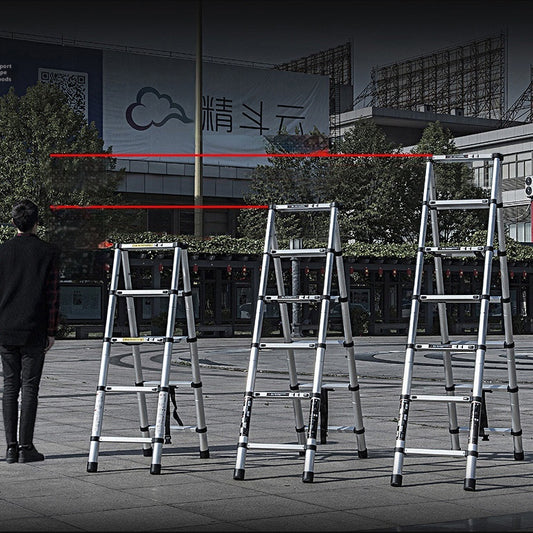 Thickened Aluminum Alloy Mobile Lifting Work Platform Ladder