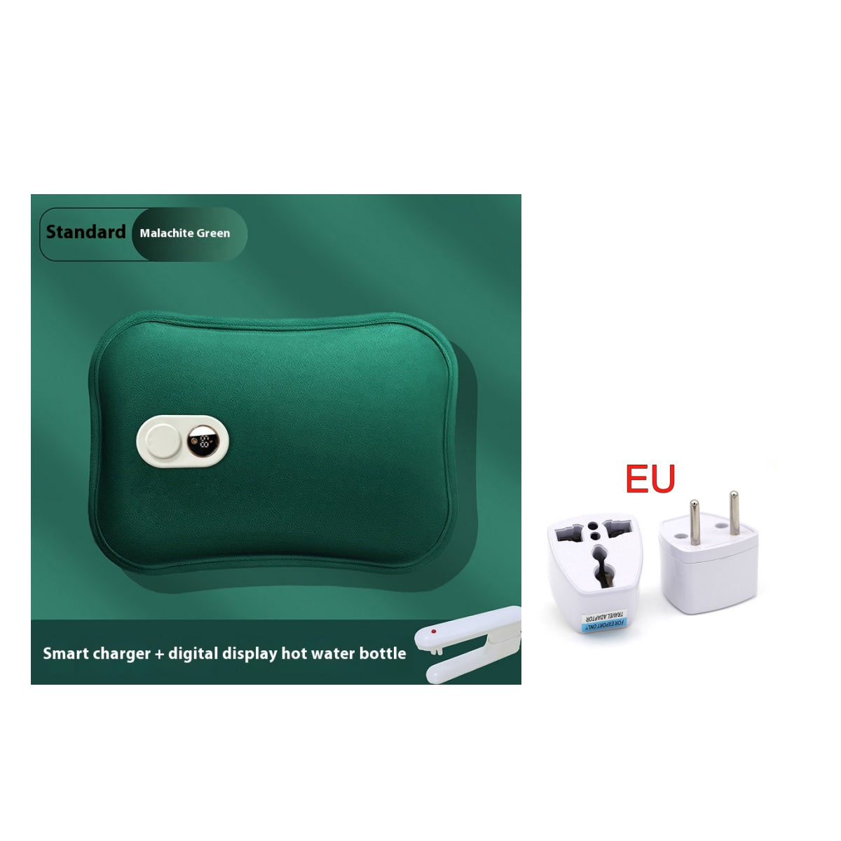 Digital Display Hot Water Bag Charging Hand Warmer Bed Sleeping Bed Fantastic Foot Warming Appliance