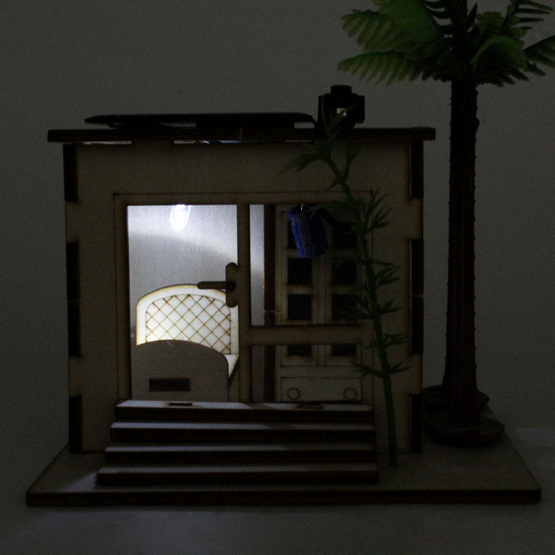 Solar Small House No 2 Invention Scientific Experiment Assembled Toys
