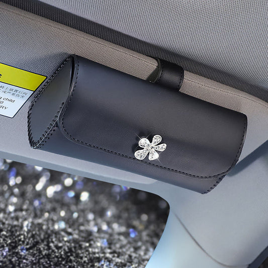 Car Glasses Case Multifunctional Sun Visor Storage Box Of Cars Car Accessories