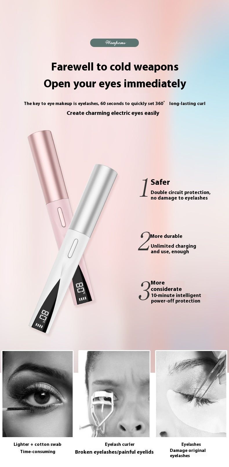 Eyelash Artifact Charging Beauty Instrument