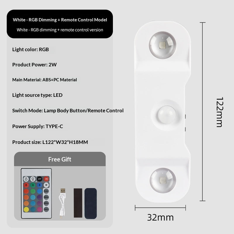 Wireless Magnetic Charging Ambient Wall Light