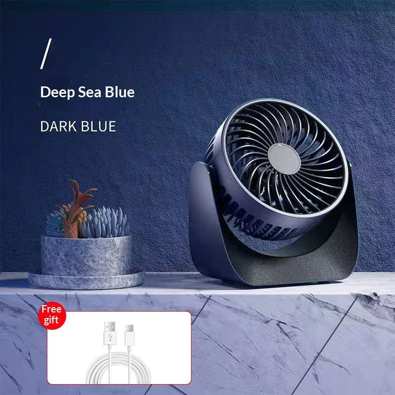USB-charging High-wind-speed Touch-sensitive Silent Desktop Fan