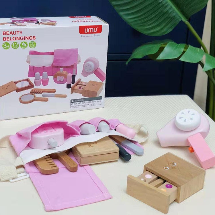 Wooden Children's Simulation Dressing And Makeup Toys