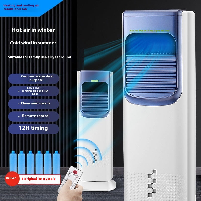 Dual Purpose Air Conditioning Fan For Both Cooling And Heating