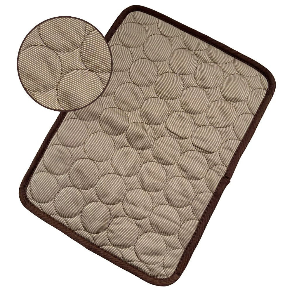 Pet Dog Cat Ice Silk Cold Nest Pad For Cooling In Summer