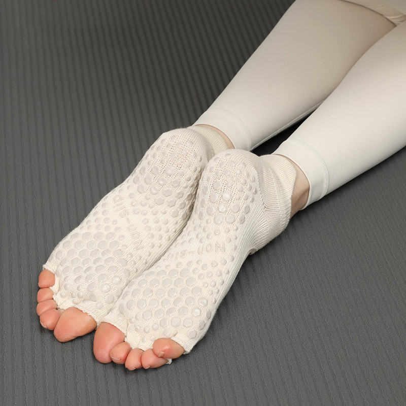 New Sports Yoga Split Finger Non-slip Five-finger Socks