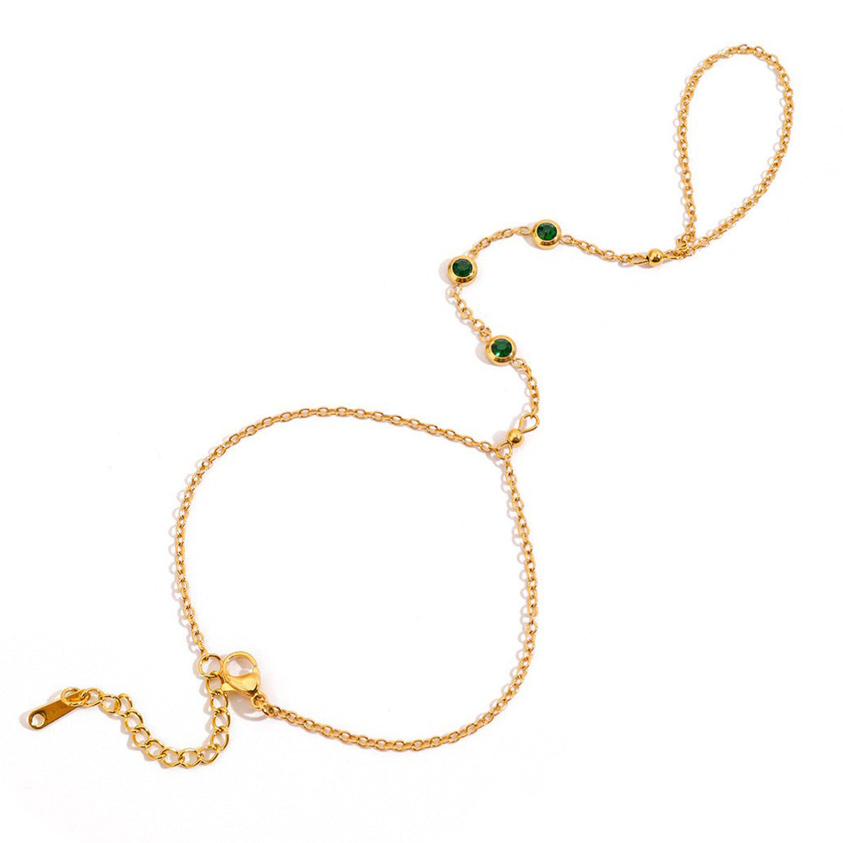 Bracelet Non-fading Zircon Finger Accessories Design Sense