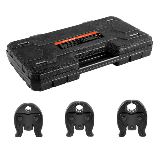 ProPress Jaws For Compact Series Press Tools, 3PCS Pressing Jaws 1 2 , 3 4  1  For ProPress Copper Pipes Connections, Compatible With 24KN Press Tools - Includes Carrying Case