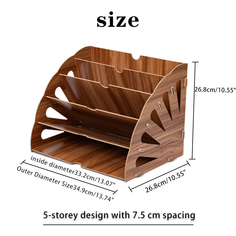 Office Supplies Organizing And Storing Document Rack