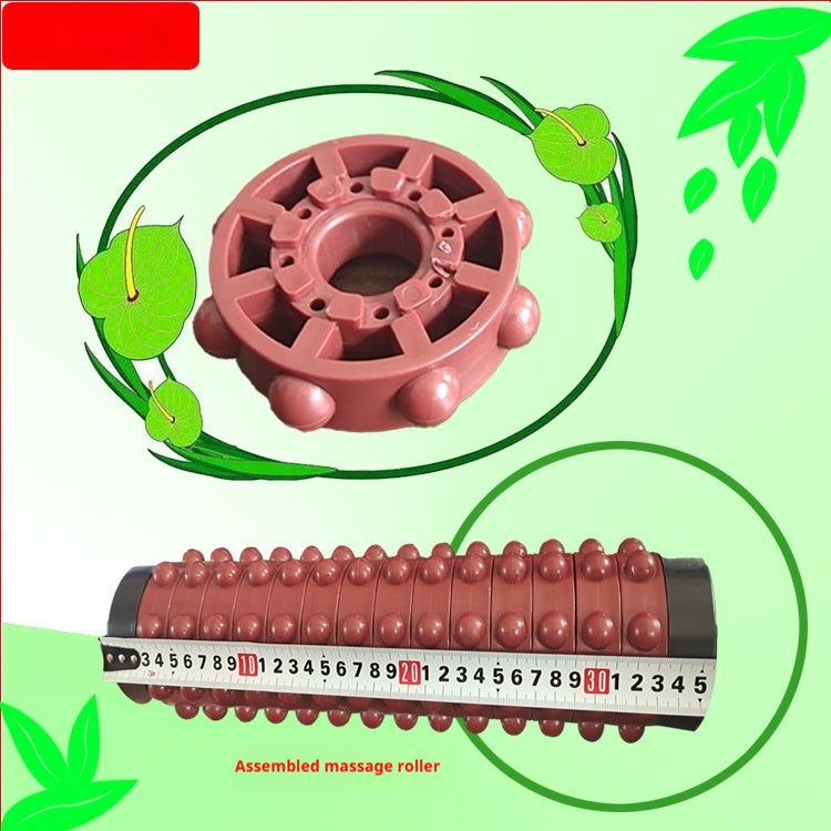 Foldable Wall-mounted Massage Wheel For Indoor Fitness Equipment For Middle-aged And Elderly