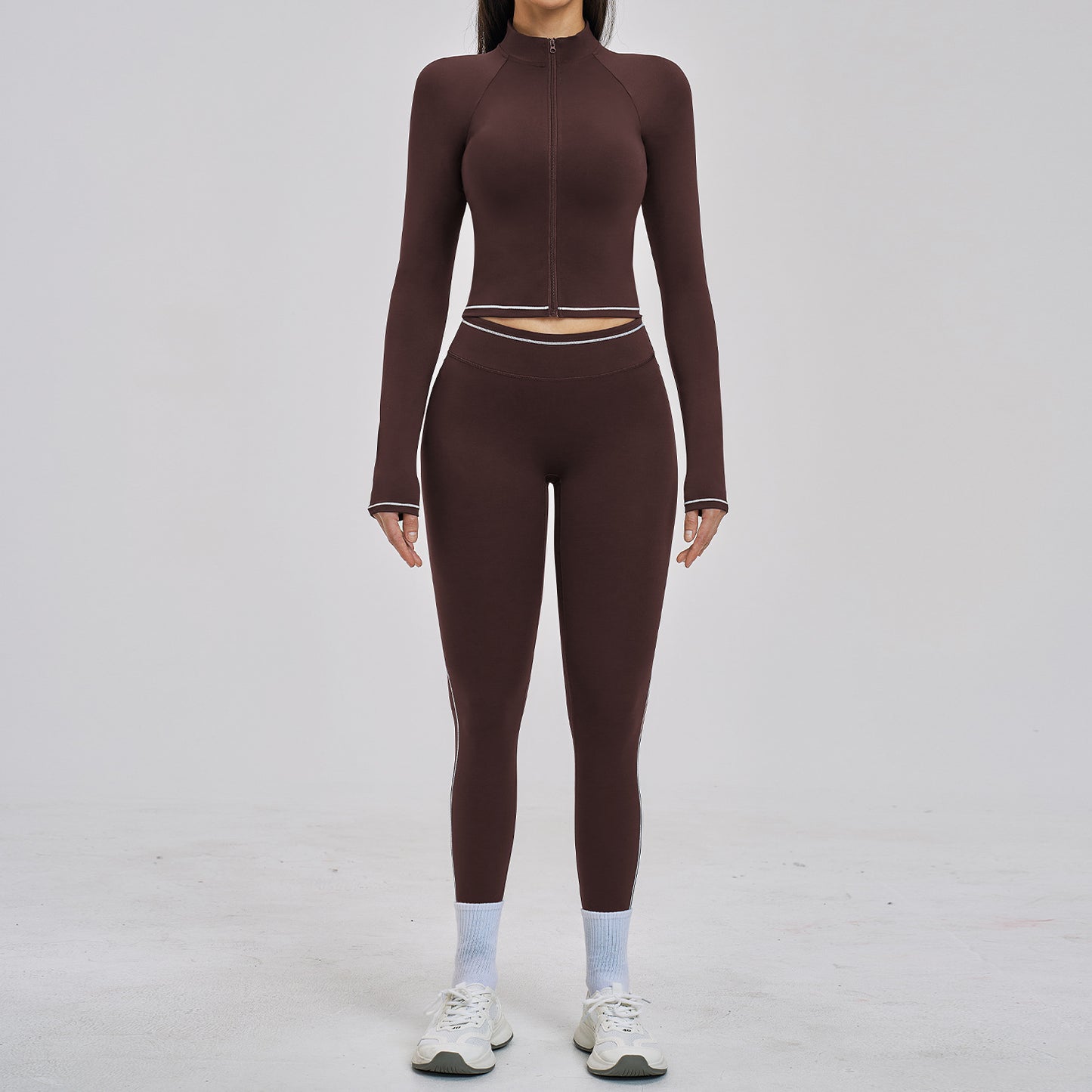 Windproof, High-end Outerwear Set For Outdoor Running And Fitness