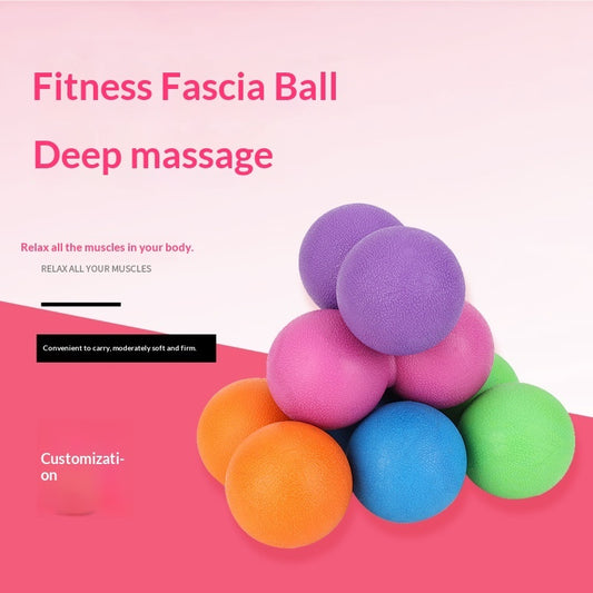 Fitness Muscle Relaxation Exercise Rubber Peanut Massage Yoga Fascia Ball