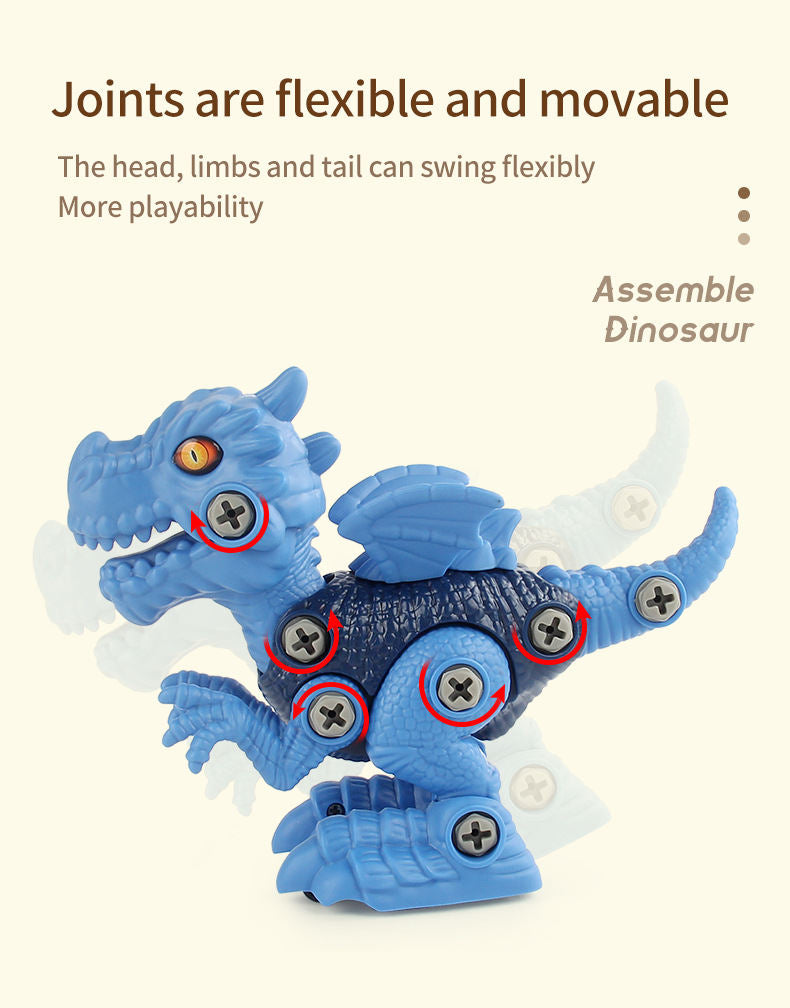 Puzzle Assembled Dinosaur Boy Toys