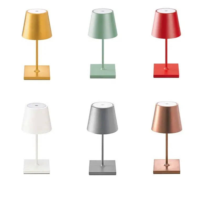 Tall All-aluminum USB-charging Desk Lamp