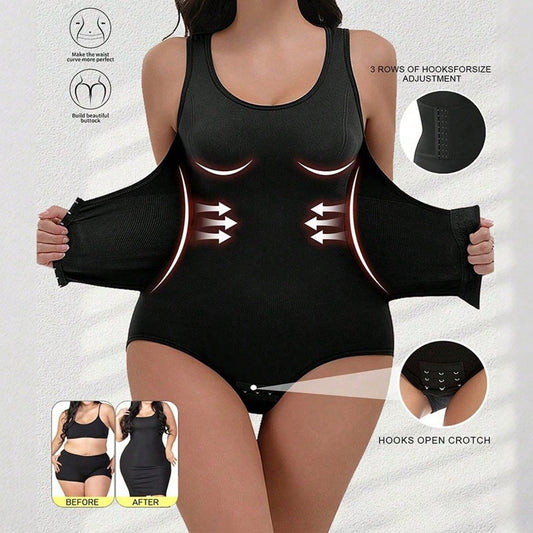Seamless Shaping Shapewear Body Shaper Tummy Control Bodysuit Women Faja Slimming Waist Trainer Belt Compression Strap