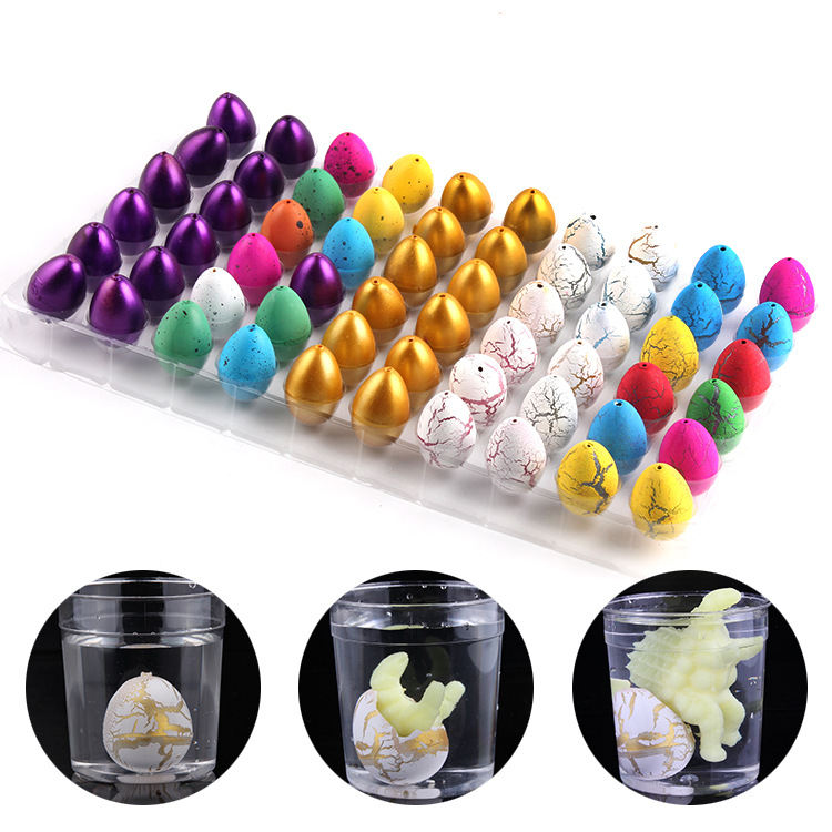 Dinosaur Embryonated Egg Bubble Water Expansion Children's Educational Stall Toys