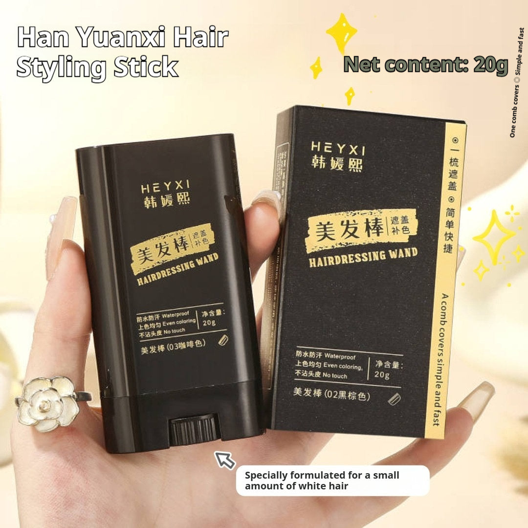 Black Hair Disposable Hair Dye Pen For Hair Styling Rods