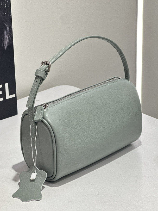 New Cross-Border Customizable Popular Shoulder Pen Holder Bag Made Of Top Layer Cowhide For Women