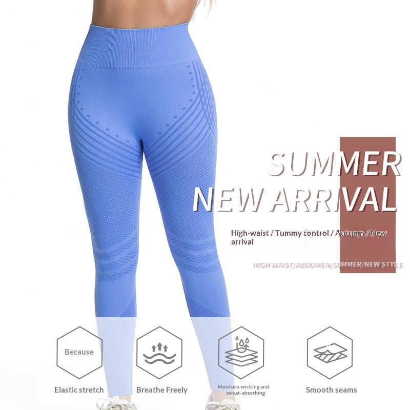 High-waisted Yoga Fitness And Workout Butt-lifting Leggings