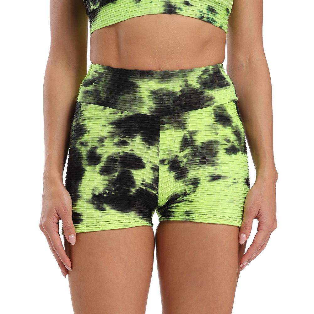 Women's Fashion Jacquard Tie-dye High-waisted Sports Yoga Pants