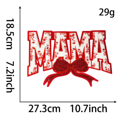 Chenille Embroidered Cloth Stickers Clothing Accessories Patch