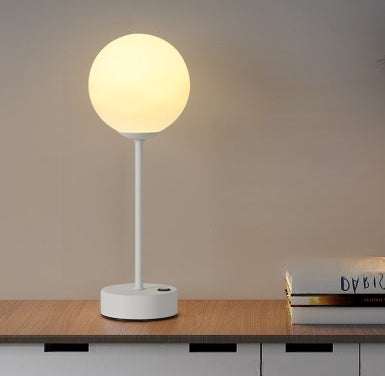 Charging Touch Control Bud Shape Table Lamp Bedside Lamp Study Office Desk Decor
