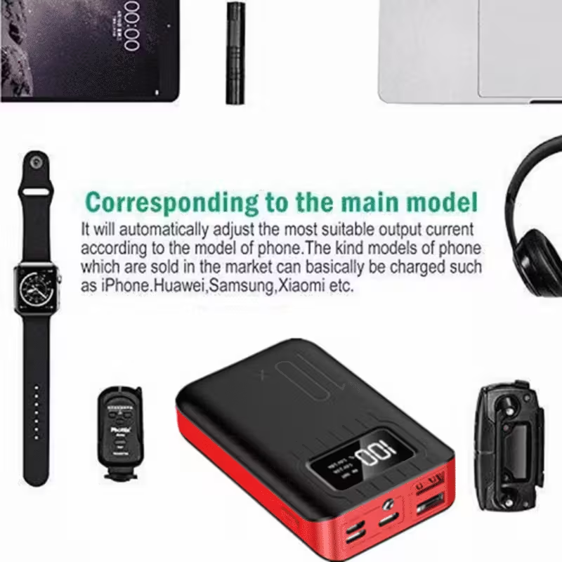 9 000 000 MAh Portable Fast Charger Power Bank With Dual USB For Mobile Phones Building Supplies